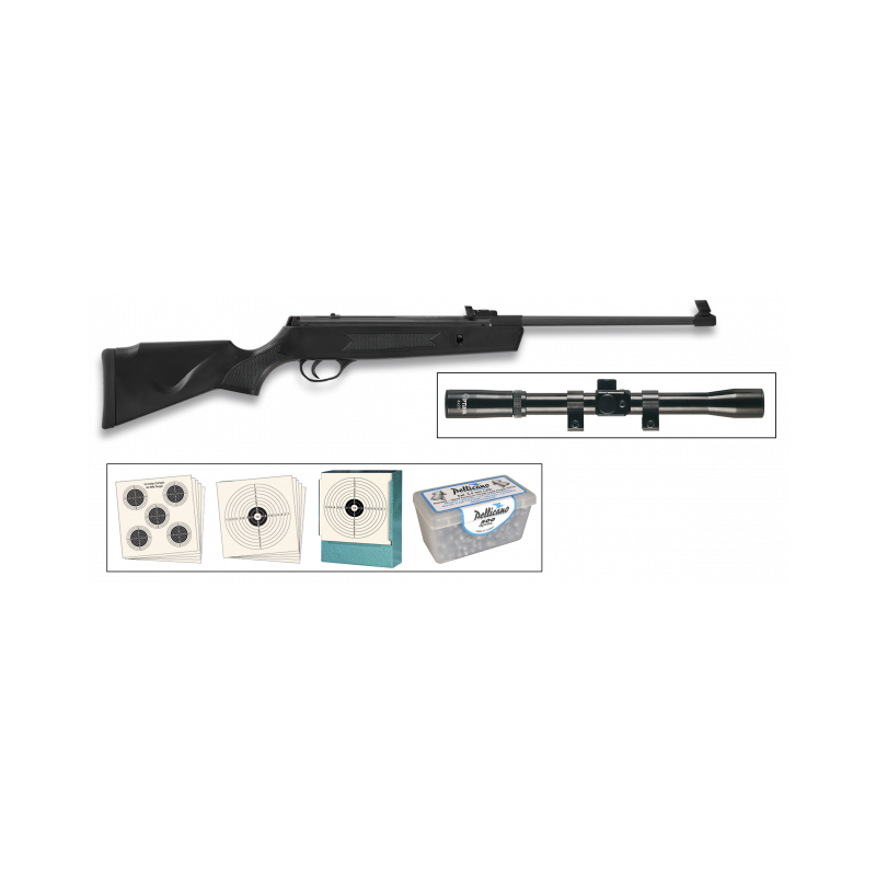 Kit carabina ad aria compressa acquistato. JUNIOR Cal 4.5