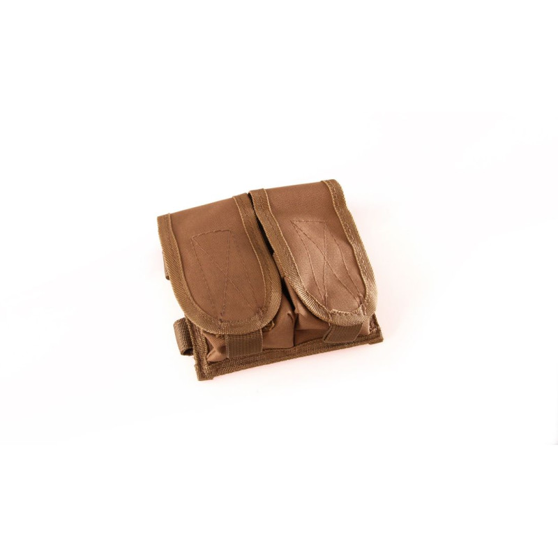 TAN 2 MAGAZINE MOLLE POUCH