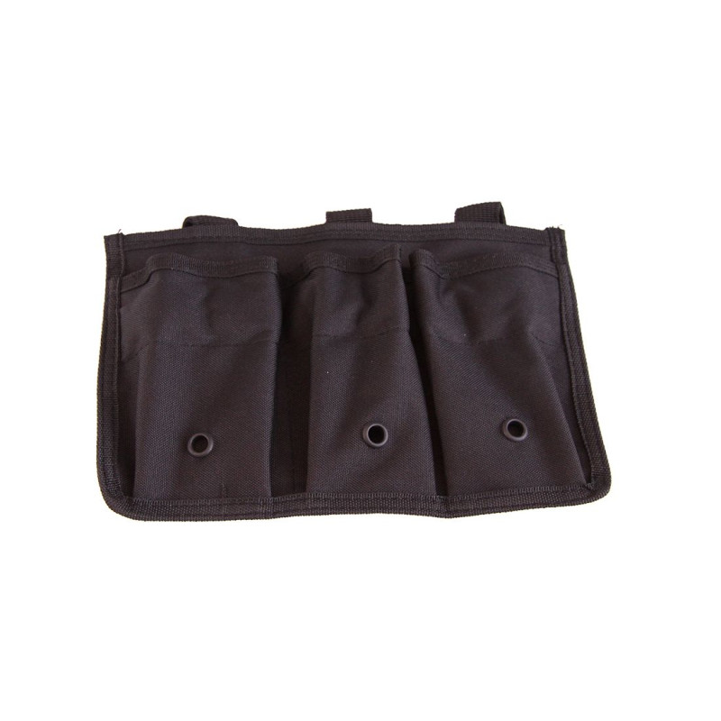 HALTER FÜR 3 SCHWARZE MAGAZINE