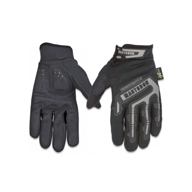 Guanto nero Mastodon Heavy duty II. L