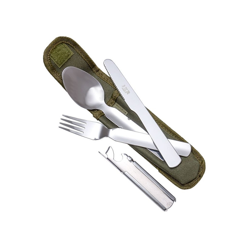 4 PIECES FLATWARE CAMPING