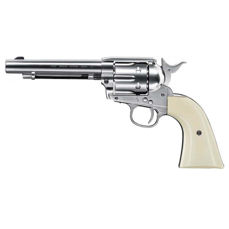 Revolver Colt SAA 45 Nickel Canyon 55