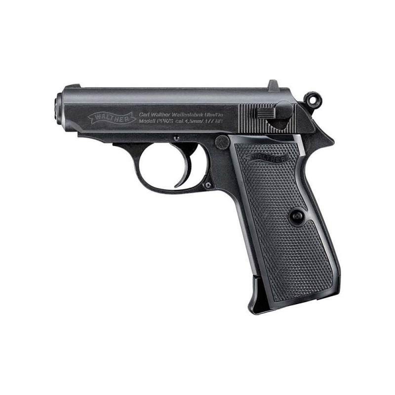 Pistol Walther PPK S Co2 Blowback - 45 mm Steel Bbs