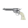 Revolver Colt Peacemaker Niquel White Single Actio