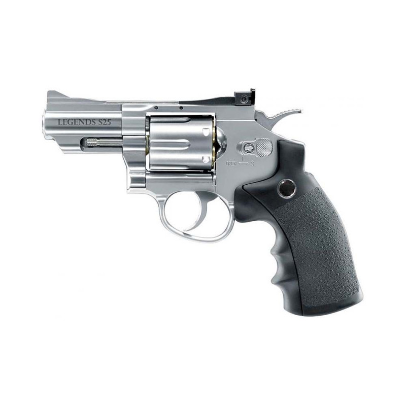 Revolver Legends S25 Fullmetal Co2 - 4,5 mm Balines