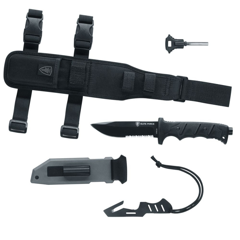 Couteau Elite Force EF 703 Survival Kit
