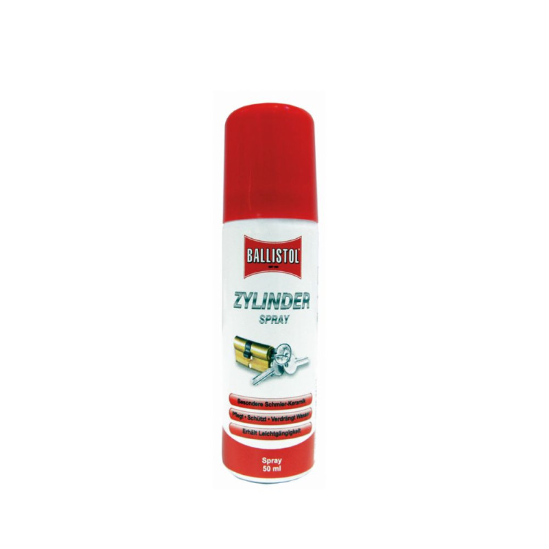 Spray cerámico lubricante para cerraduras Ballistol 50 ml