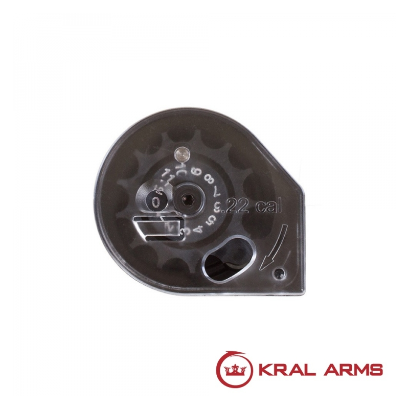 Cargador KRAL para Carabinas PCP cal. 5,5 mm