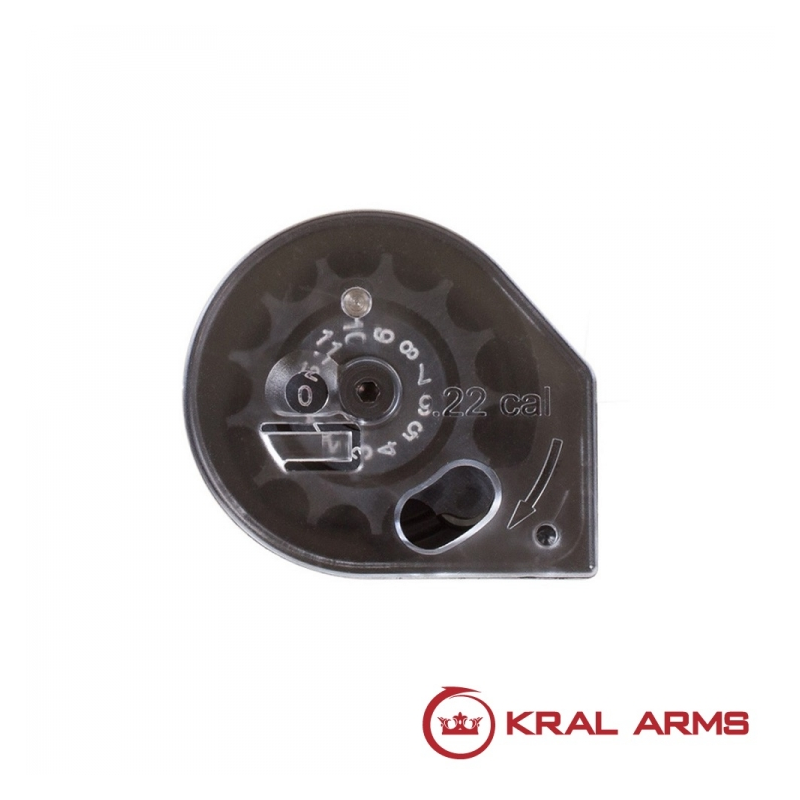 Caricatore KRAL per carabine PCP cal.5 mm
