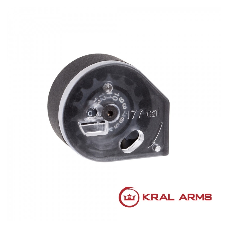 Caricatore KRAL per carabine PCP cal.4,5 mm