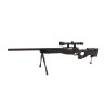 AWP MIRA BIPODE CULATA PLEGABLE NEGRO WELL (MB08D)