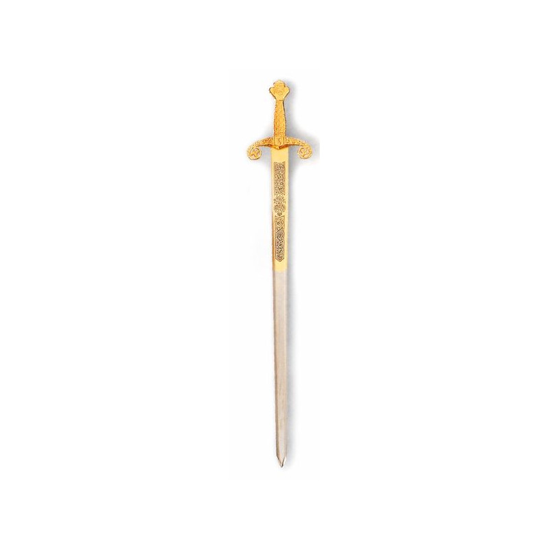 Espada Alfonso X oro