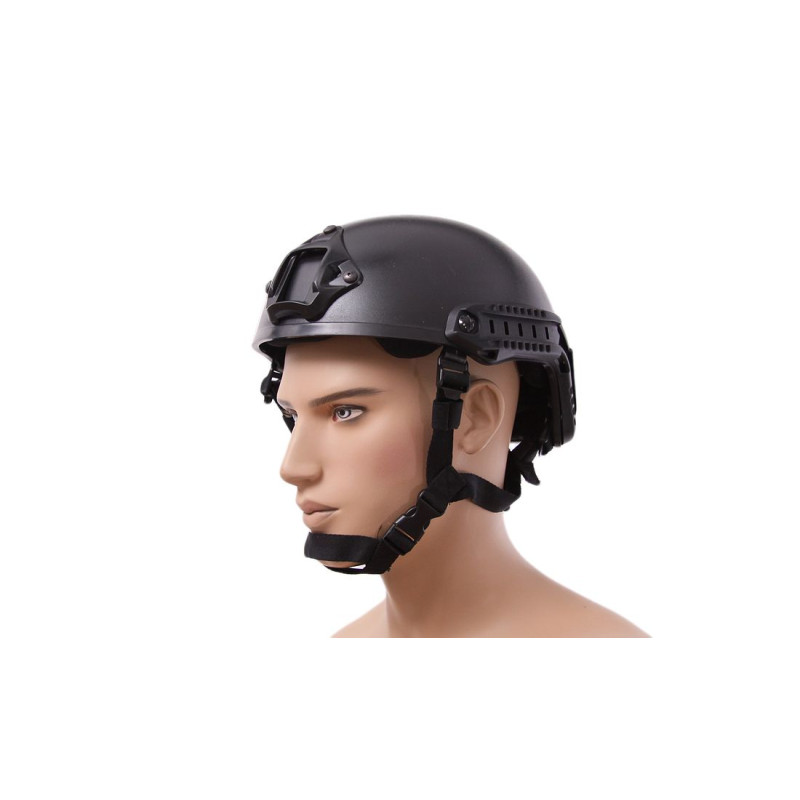 BLACK FED HELMET