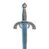 Espada Duque de Alba en plata envejecida natural
