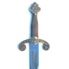Espada Alfonso X en plata envejecida