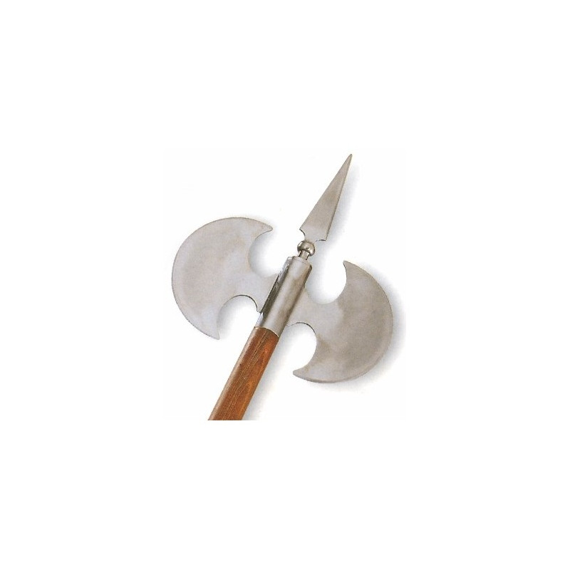 Pá Dupla Rústica Machado de Combate Suave
