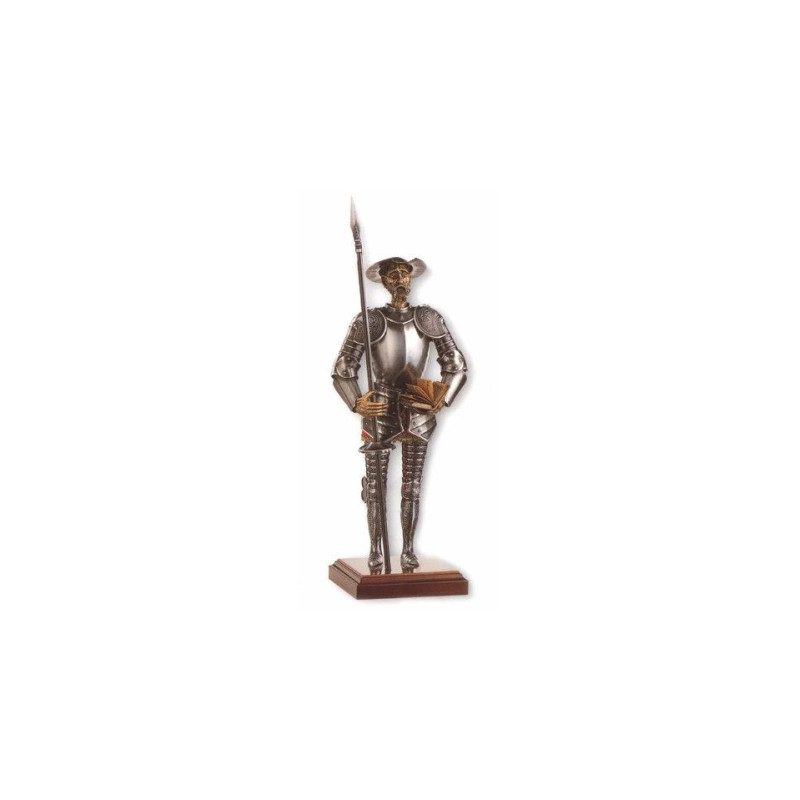 Estatueta média em miniatura de Dom Quixote