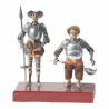 Figuras Don Quijote y Sancho Panza en miniatura