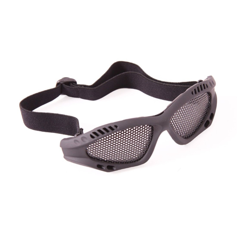 LUNETTES EN MAILLE NOIRE