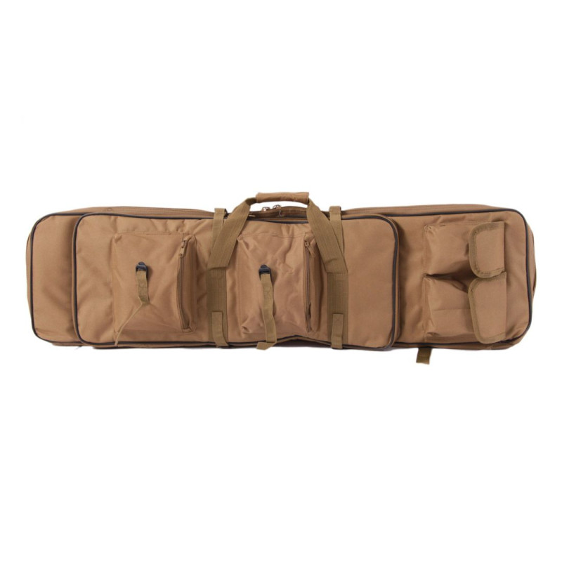 FUNDA TRANSPORTE RIFLE MULTIBOLSILLOS 100CM TAN DELTA TACTICS