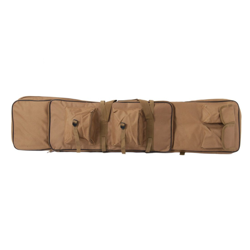 GEWEHR-TRAGETASCHE MIT MEHREREN TASCHEN 120CM TAN DELTA TACTICS