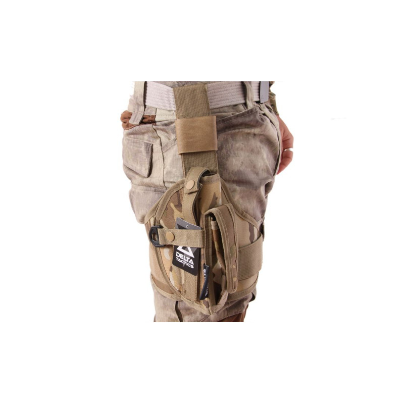 FONDINA DA GAMBA UNIVERSALE COMPAC MULTICAM DELTA TACTICS