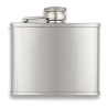 Petaca inox brillo. Capacidad: 4 OZ