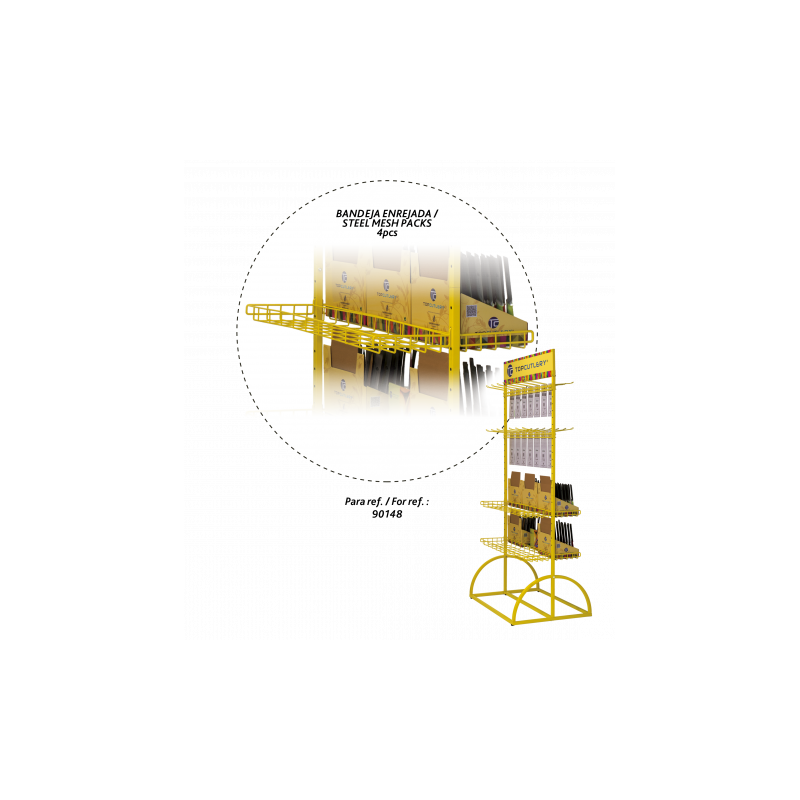 Display acessório 90148. (4 bandejas)