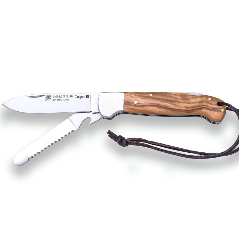 COUTEAU MULTI-USAGES JOKER KANGOUROU III OLIVE