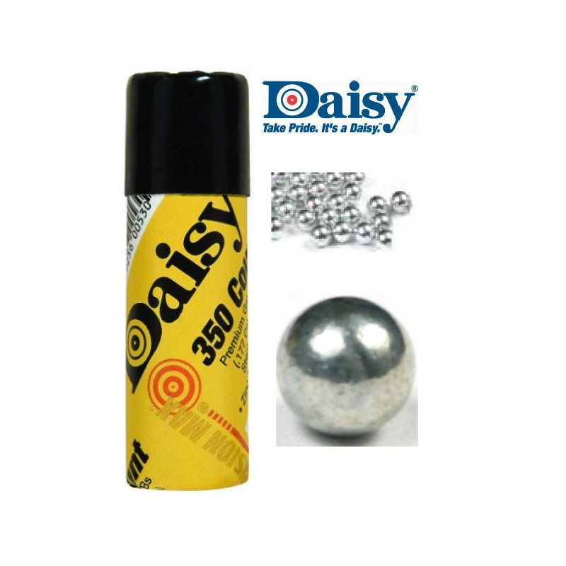 MUNIÇÃO DE AÇO DAISY BBS CAL.4.5MM TUBE 250 UNIDADES PARA AR COMPRIMIDO