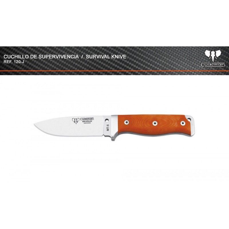 Cuchillo táctico de supervivencia 120-J MT-5 Böhler Cudeman