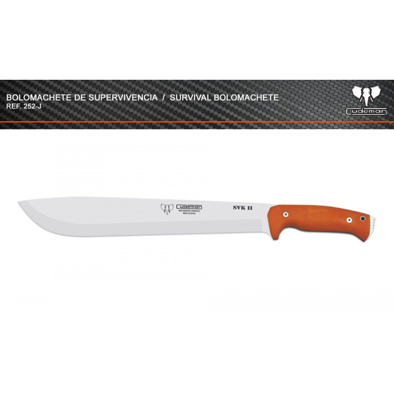 Couteau Bolomachete de Survie 252-J SVK2 Cudeman