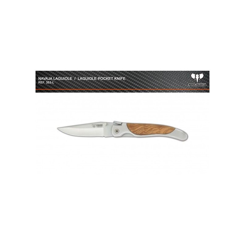 Laguiole pocket knife reference 353-L Cudeman