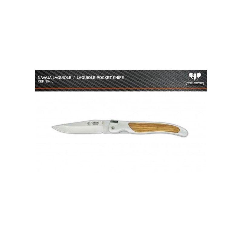 Laguiole pocket knife reference 354-L Cudeman