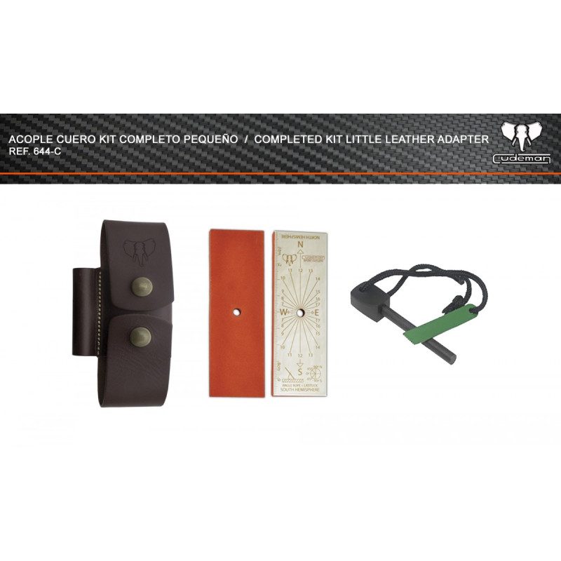 Petit raccord en cuir Kit complet 644-C Cudeman