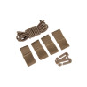 SET CLIPS Y CORDONES CASCO FAST TAN
