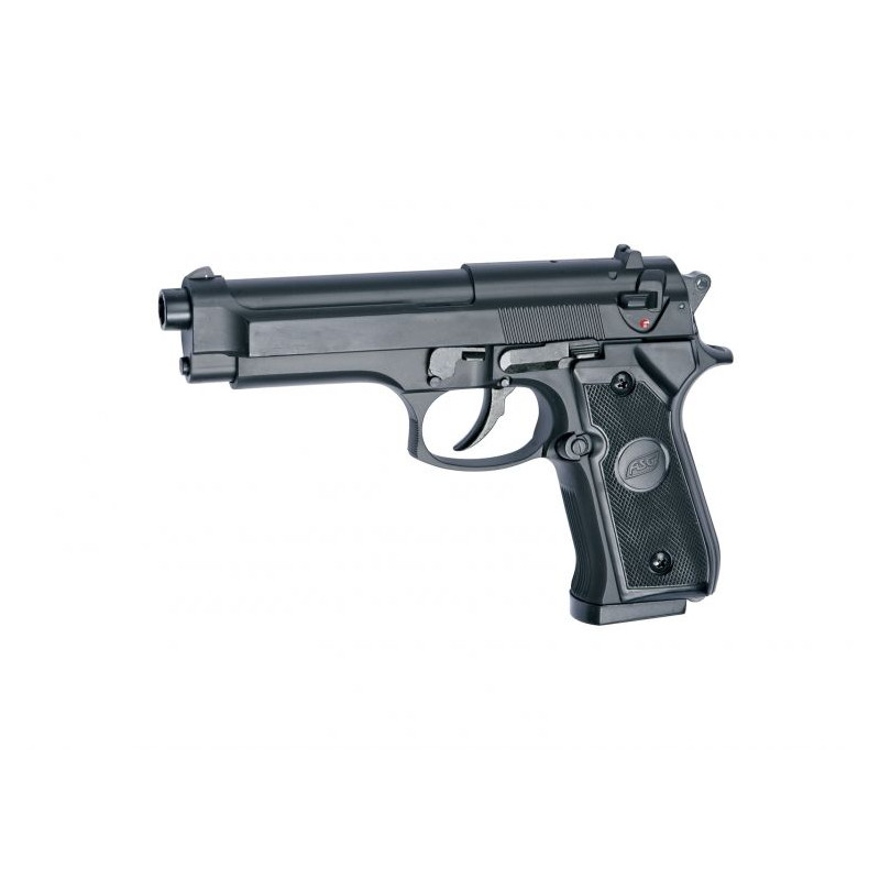 Black M92 pistol - 6 mm spring airsoft