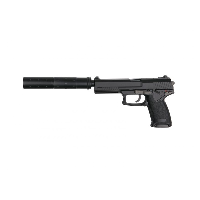 MK23 Spezialeinsatzpistole Schwarz - 6 mm Gas Airsoft