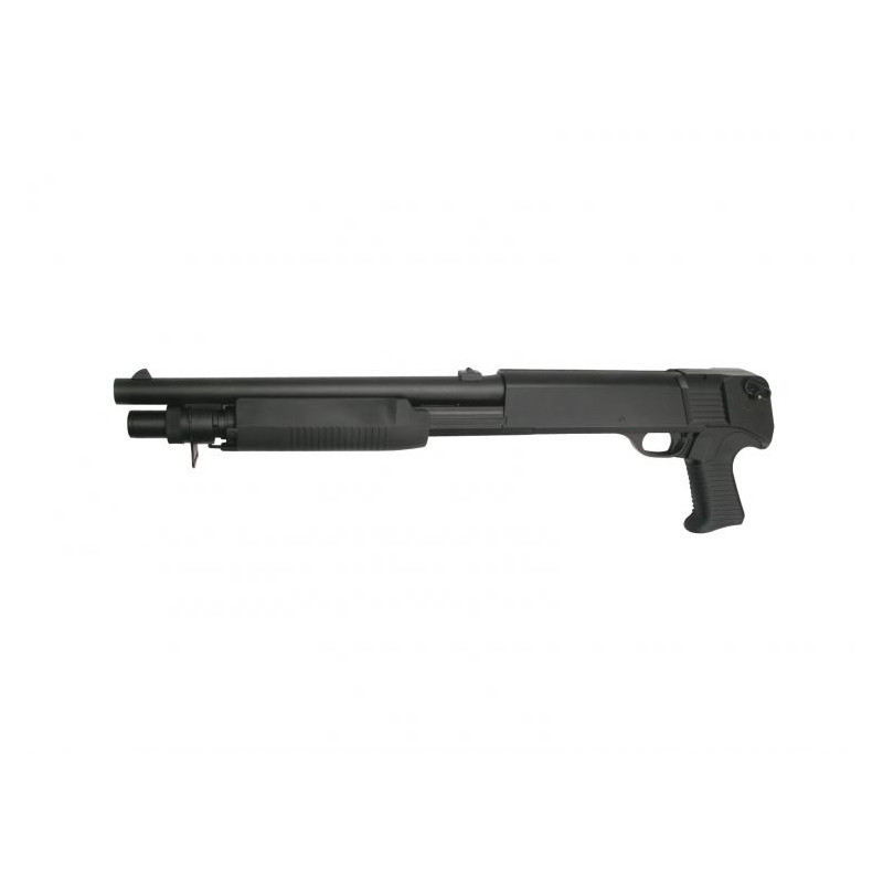 Fusil court Franchi SAS 12, 3 rafales SportLine - ressort airsoft 6 mm