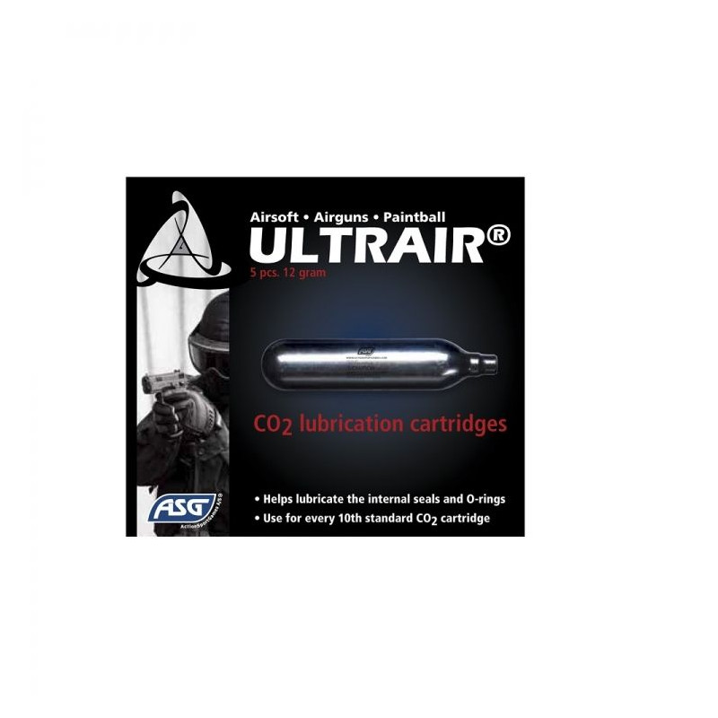 Cleaning Capsule ASG Ultrair -Co2 12 g pack 5 Units