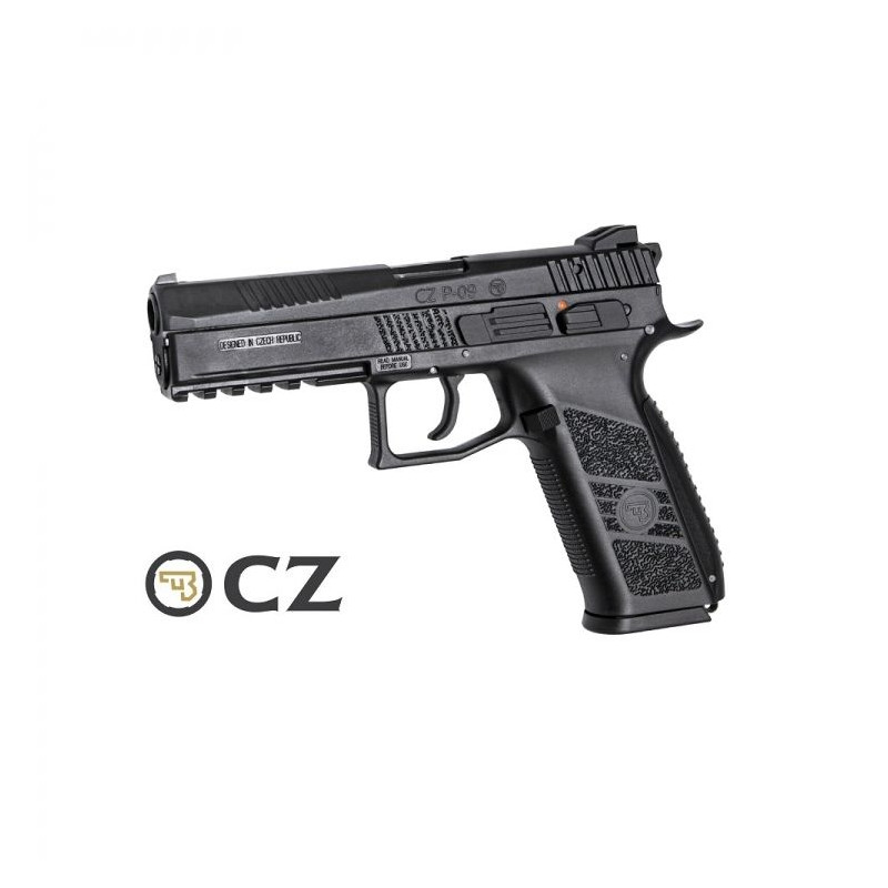 Pistol CZ P-09 Black - 6 mm GBB airsoft