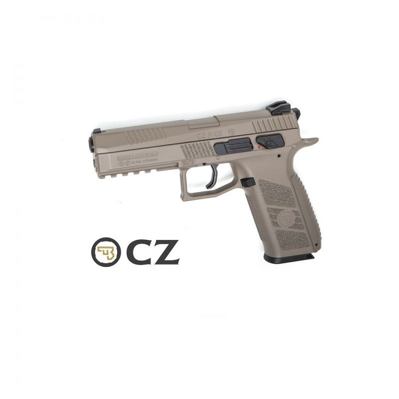 CZ P-09 Duty FDE Blowback-Pistole - 4,5 mm Co2-Pellets