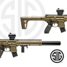 Subfusil Sig Sauer MCX ASP FDE + Red Dot Co2 - 4,5