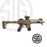 Subfusil Sig Sauer MPX ASP FDE + Red Dot Co2 - 4,5