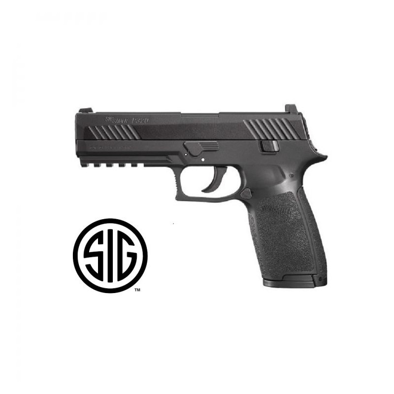 Pistola CO2 Sig Sauer P320 Black - Pallini da 4,5 mm