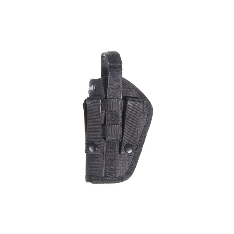 BEIDHÄNDIGES SCHWARZES HOLSTER FÜR MOLLE DELTA TACTICS