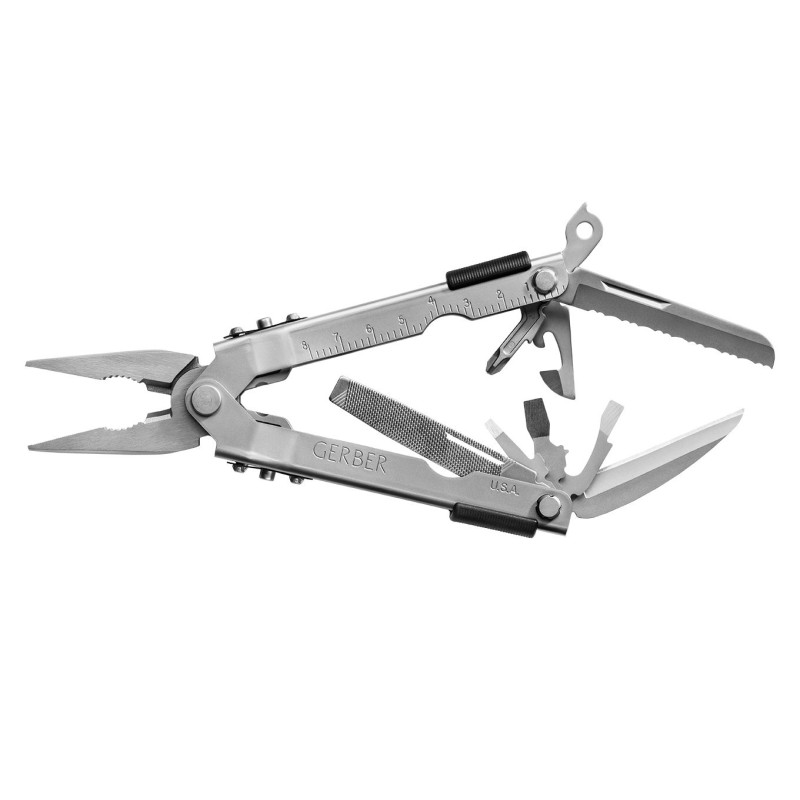 Multi-Plier 600 - Needlenose Stainless One-Hand Opening Multi-Too