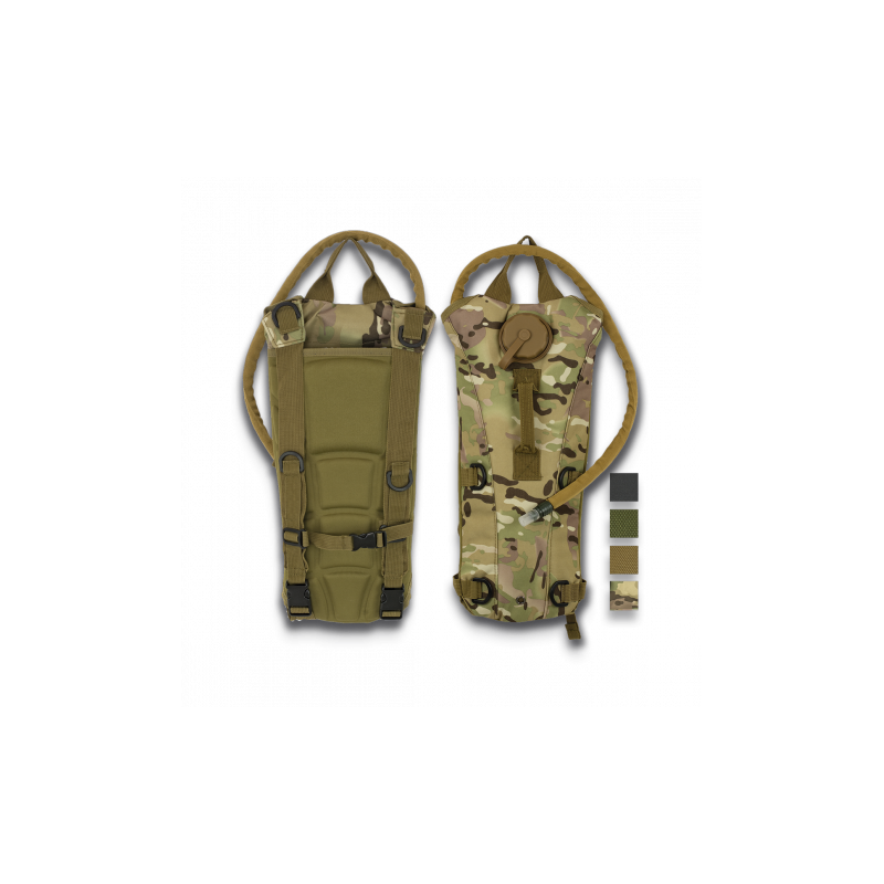 Mochila de hidratação de coiote. 2.5L