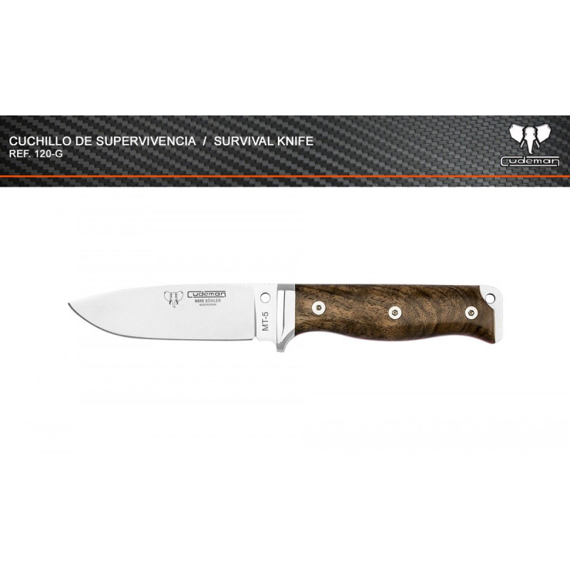 120-G Mod MT-5 (Böhler) Cudeman Survival knife Survival knife
