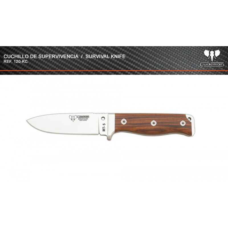 Überlebensmesser 120-KC Mod. MT-5 (Böhler) (kompletter Bausatz) Cudeman